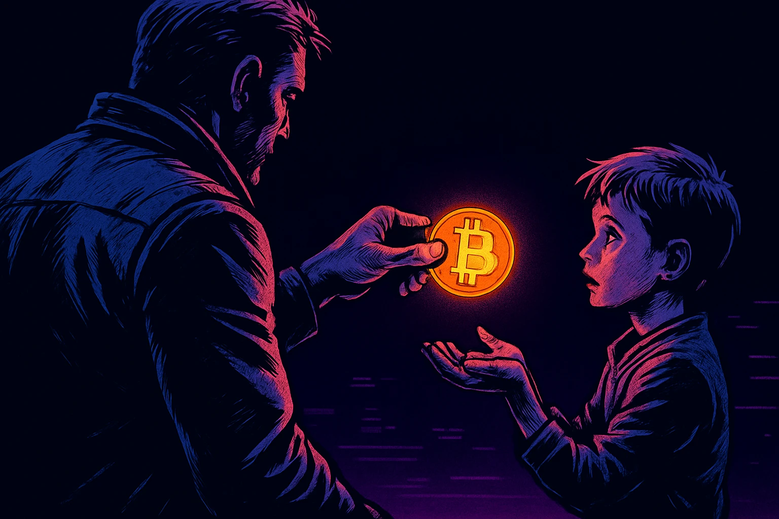 Planeé pasar 20 años ahorrando 10 Bitcoins para mis hijos, pero descubrí que lo más difícil no era el dinero.